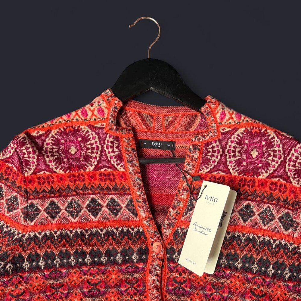 Jacquard Jacket, Re-Dandy Pattern NWT - image 2